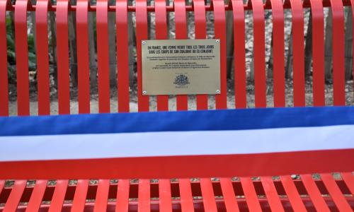 bancs rouges