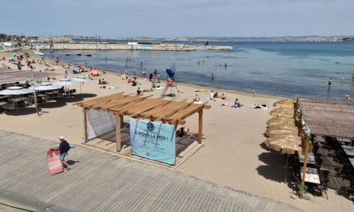 plage de la pointe rouge