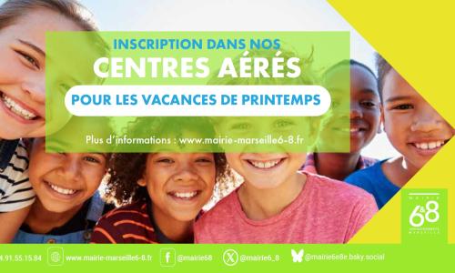 centre aérés vacances de printemps