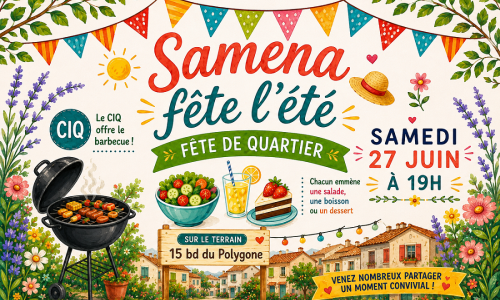Fête de quartier Samena