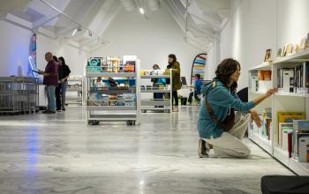 bibliothèque éphémère au [mac]