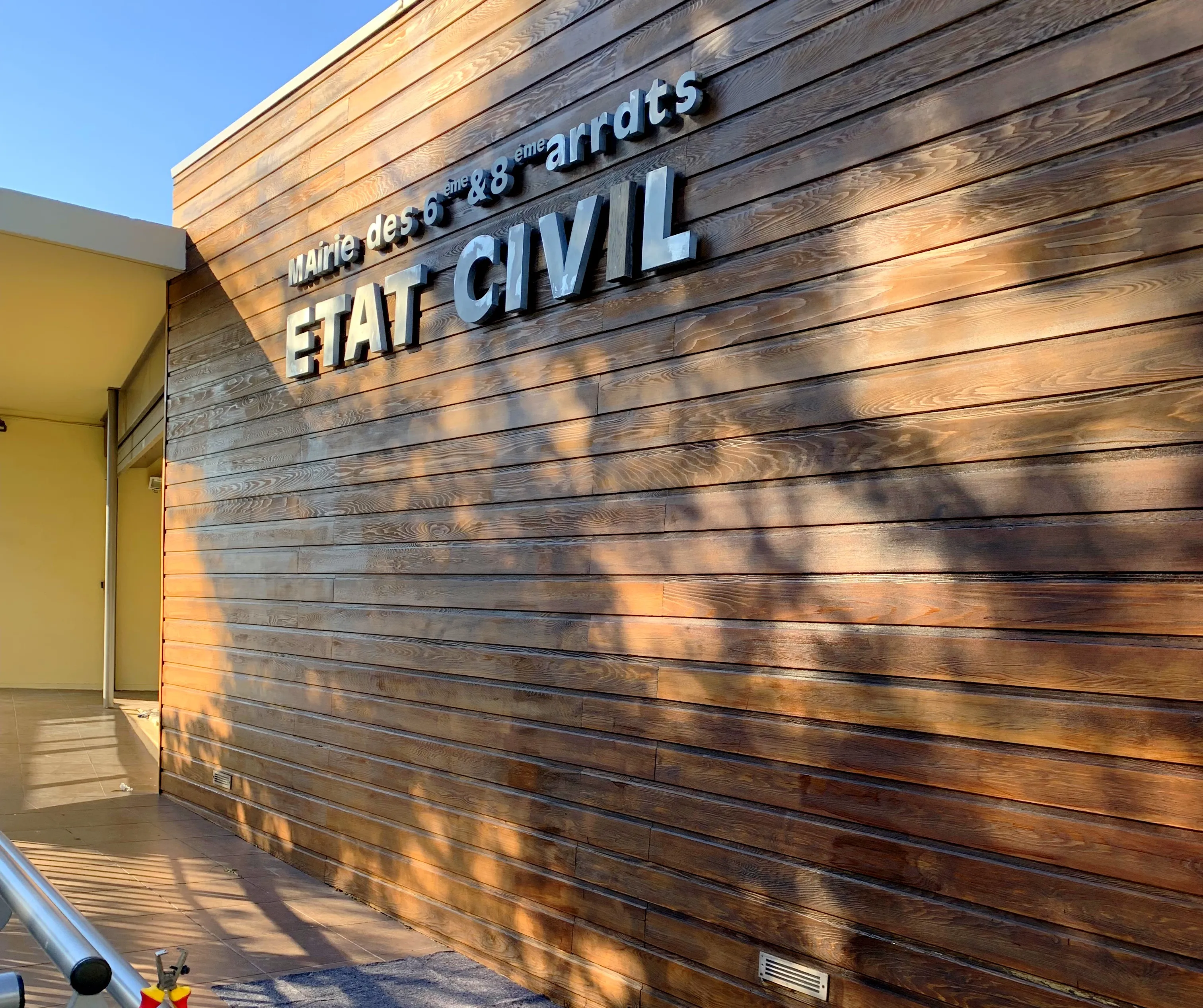 aménagements état civil