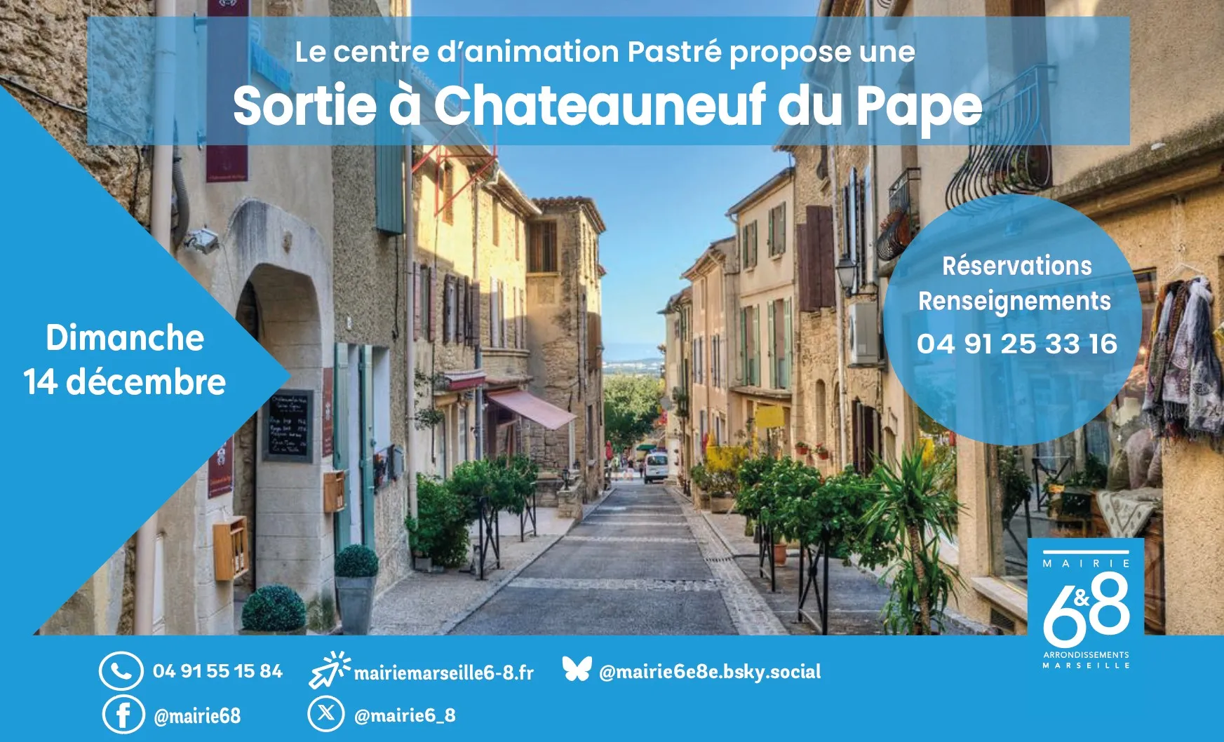 sortie chateauneuf du pape