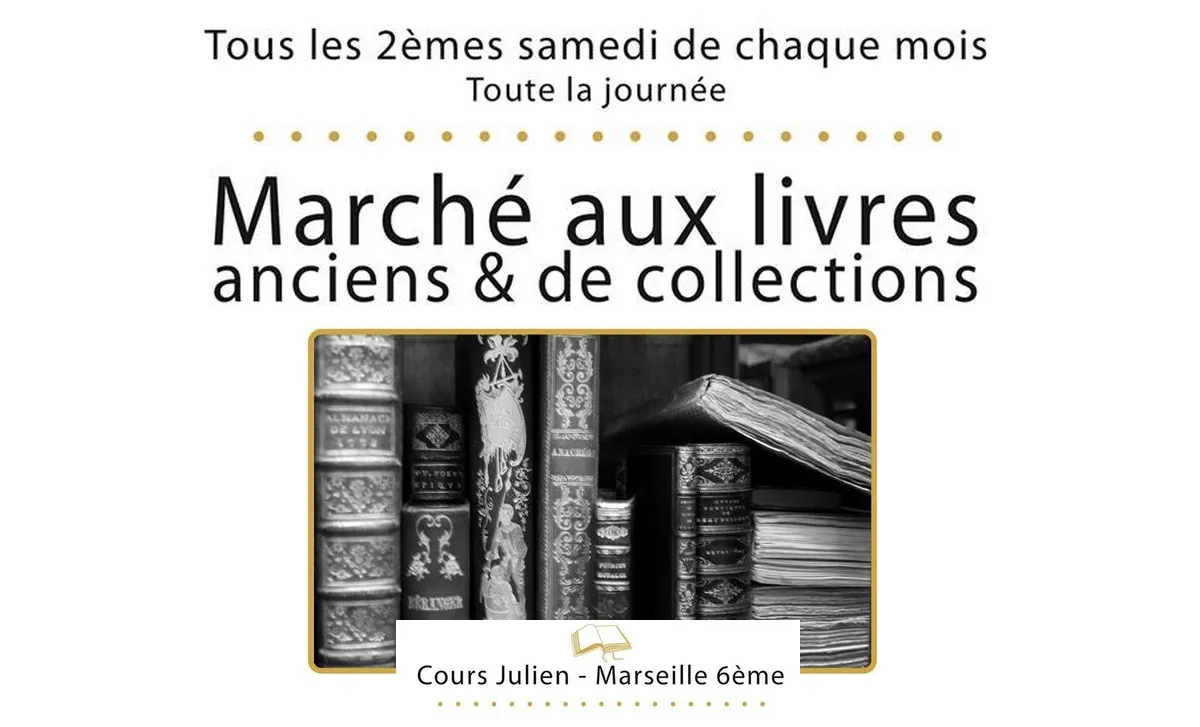 Marché aux livres cours julien