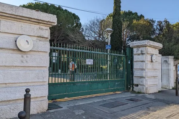 entrée parc pastré