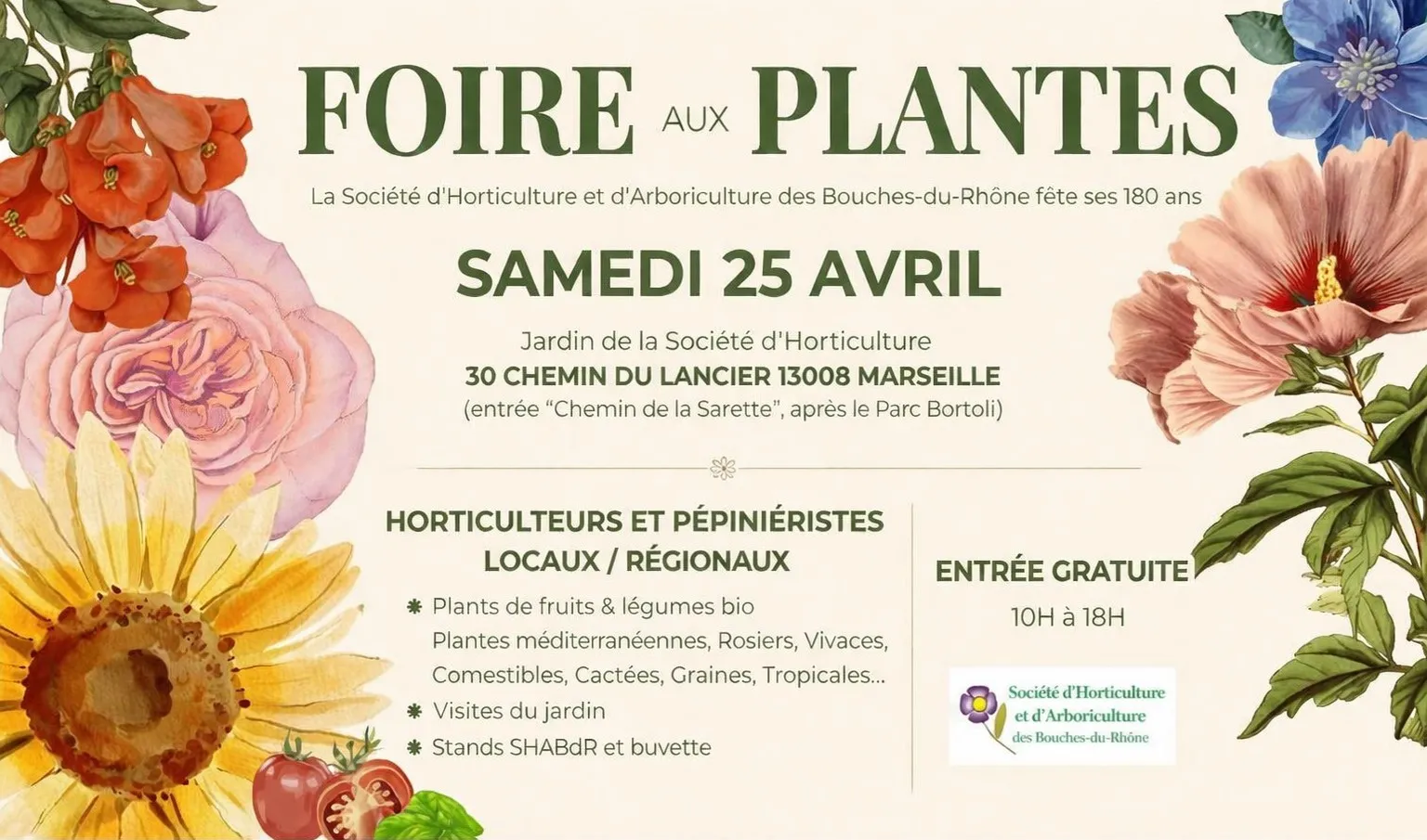marché aux plantes