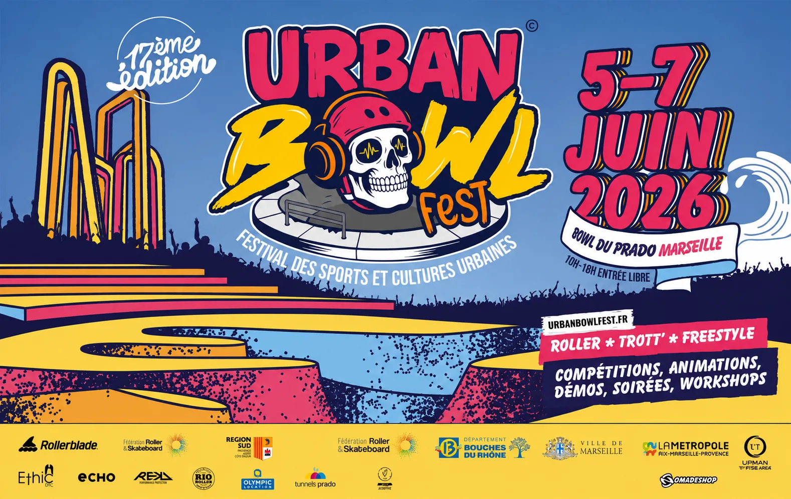 Pro Bowl Fest 5 au 7 juin Marseille