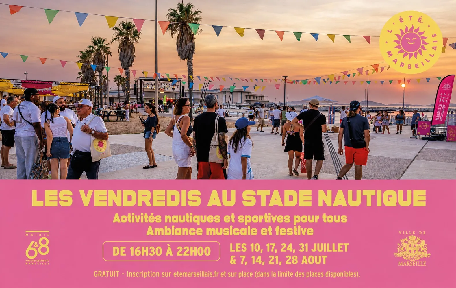 les vendredis du stade nautique